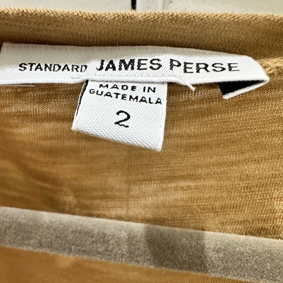 James Perse Deep V-Neck/Scoopy Neck T-Shirt Standard - Picture 4 of 9